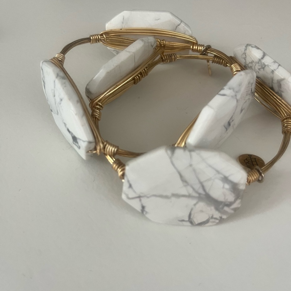 Bourbon and bow ties bangles